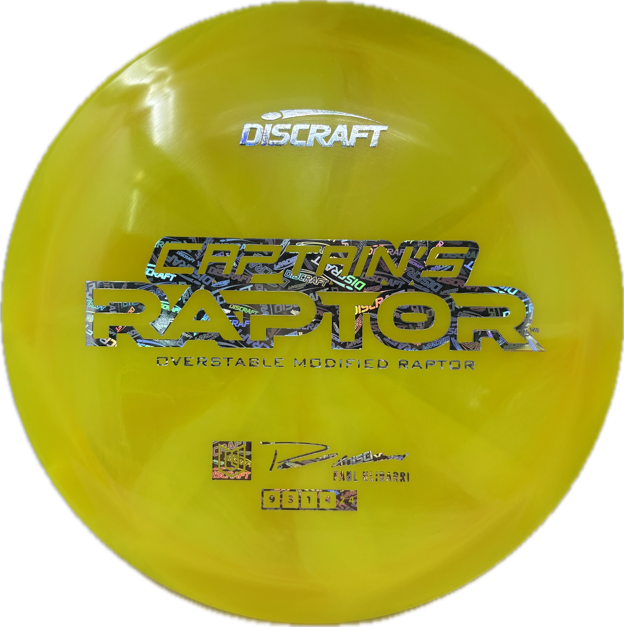 Captain's Raptor (B)-Discraft-Foundation Disc Golf