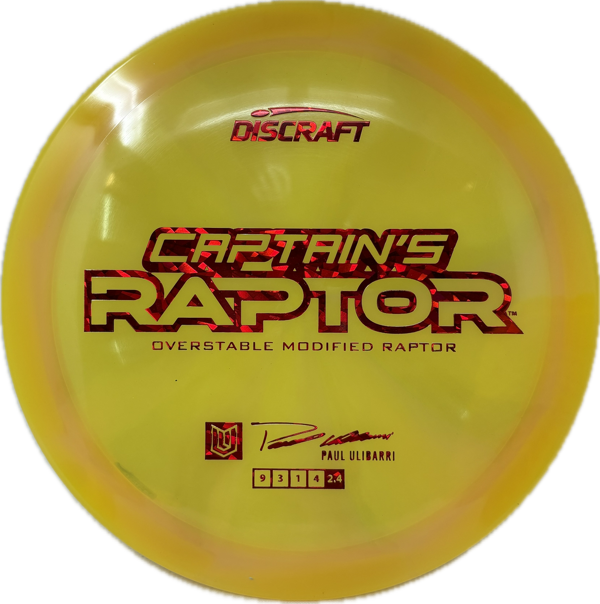 Captain's Raptor (B)-Discraft-Foundation Disc Golf
