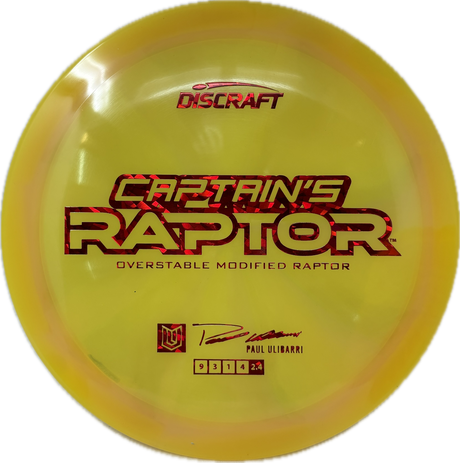 Captain's Raptor (B)-Discraft-Foundation Disc Golf