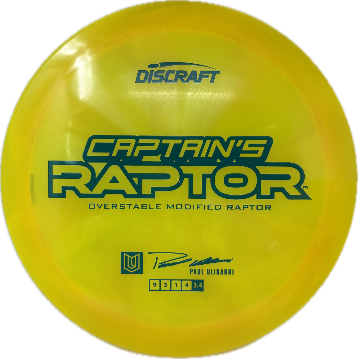 Captain's Raptor (B)-Discraft-Foundation Disc Golf