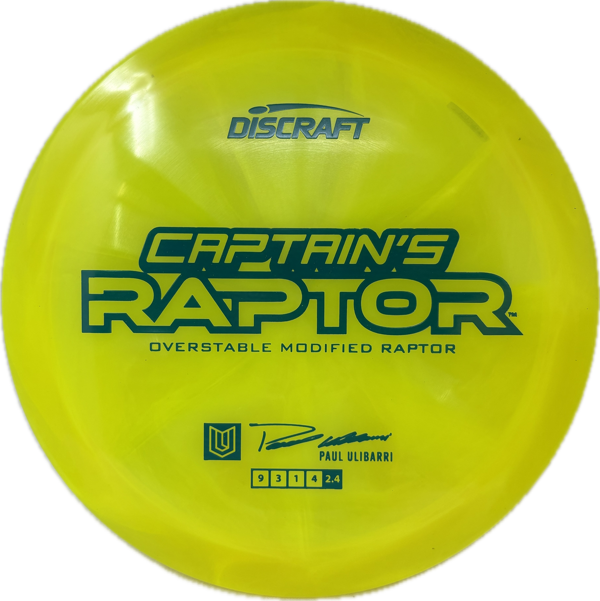 Captain's Raptor (B)-Discraft-Foundation Disc Golf