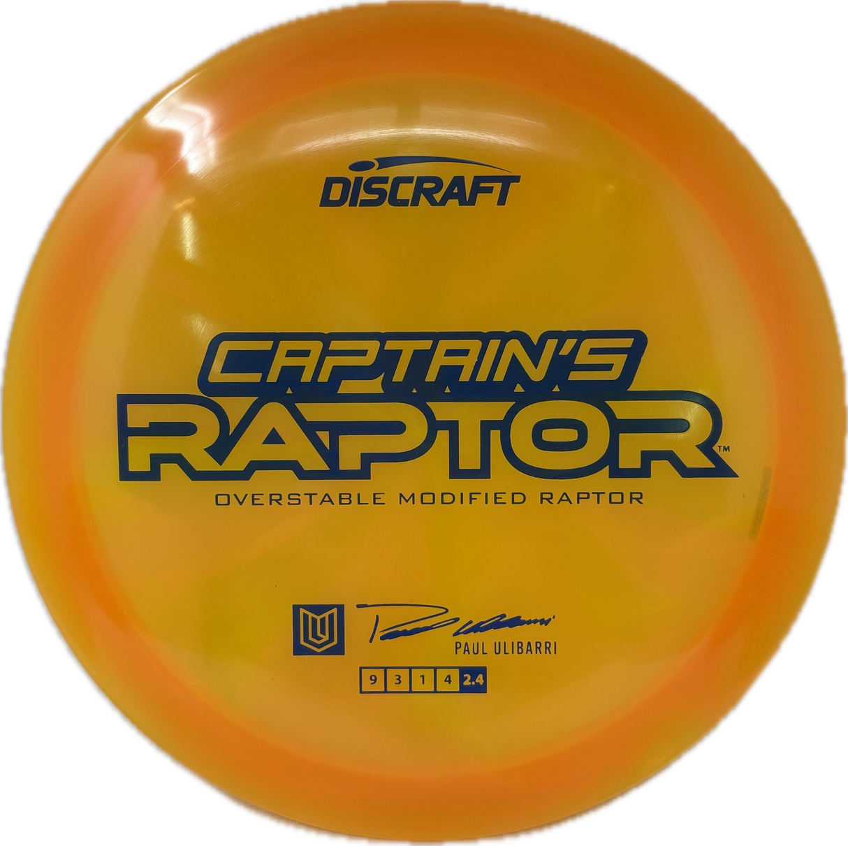 Captain's Raptor (B)-Discraft-Foundation Disc Golf