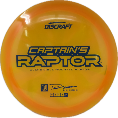 Captain's Raptor (B)-Discraft-Foundation Disc Golf