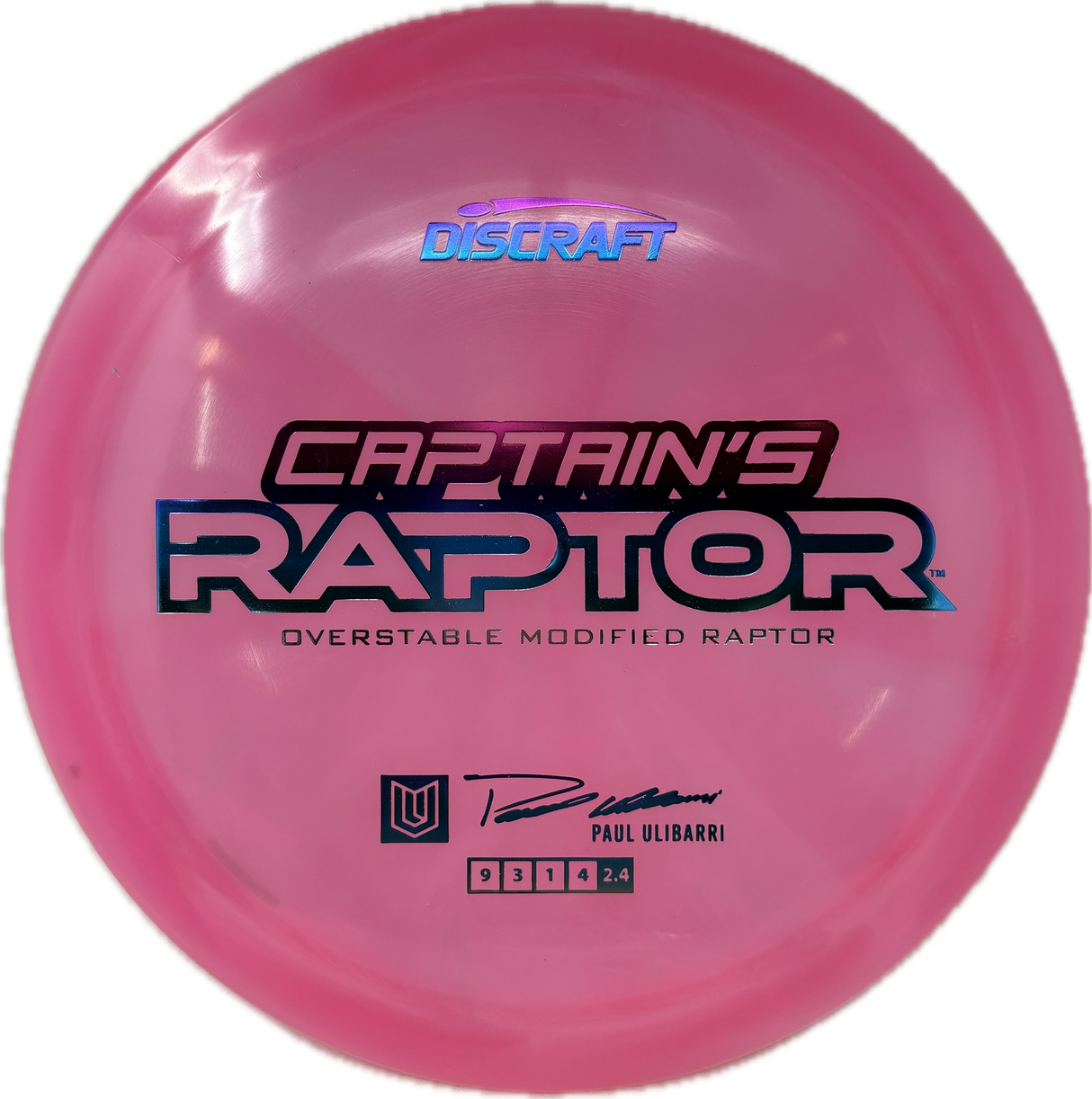 Captain's Raptor (B)-Discraft-Foundation Disc Golf