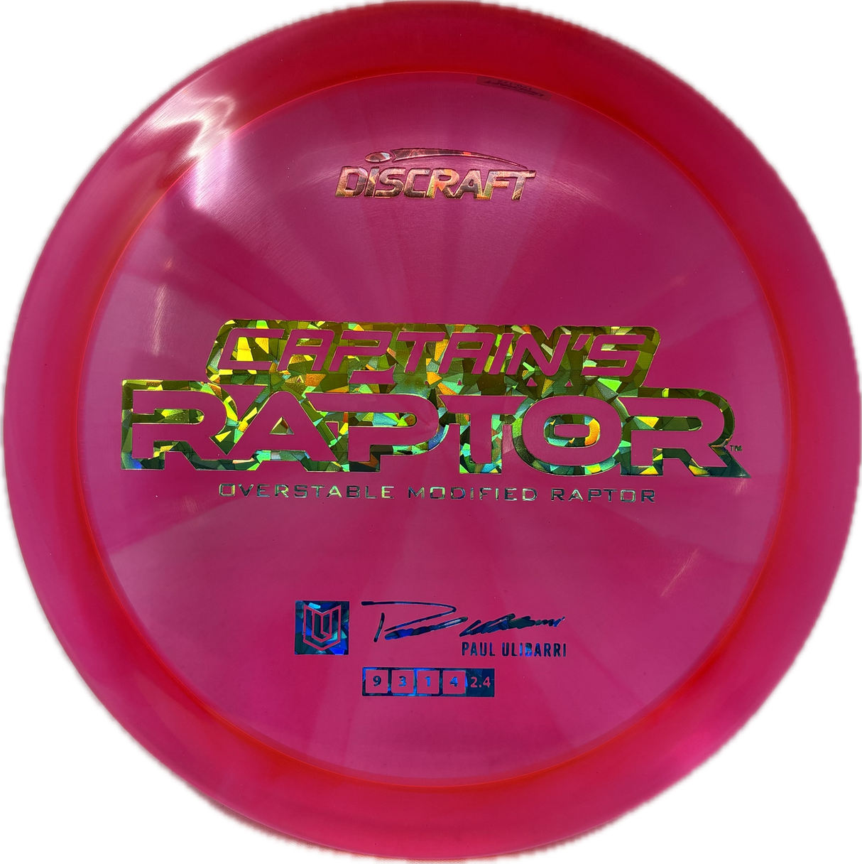 Captain's Raptor (B)-Discraft-Foundation Disc Golf