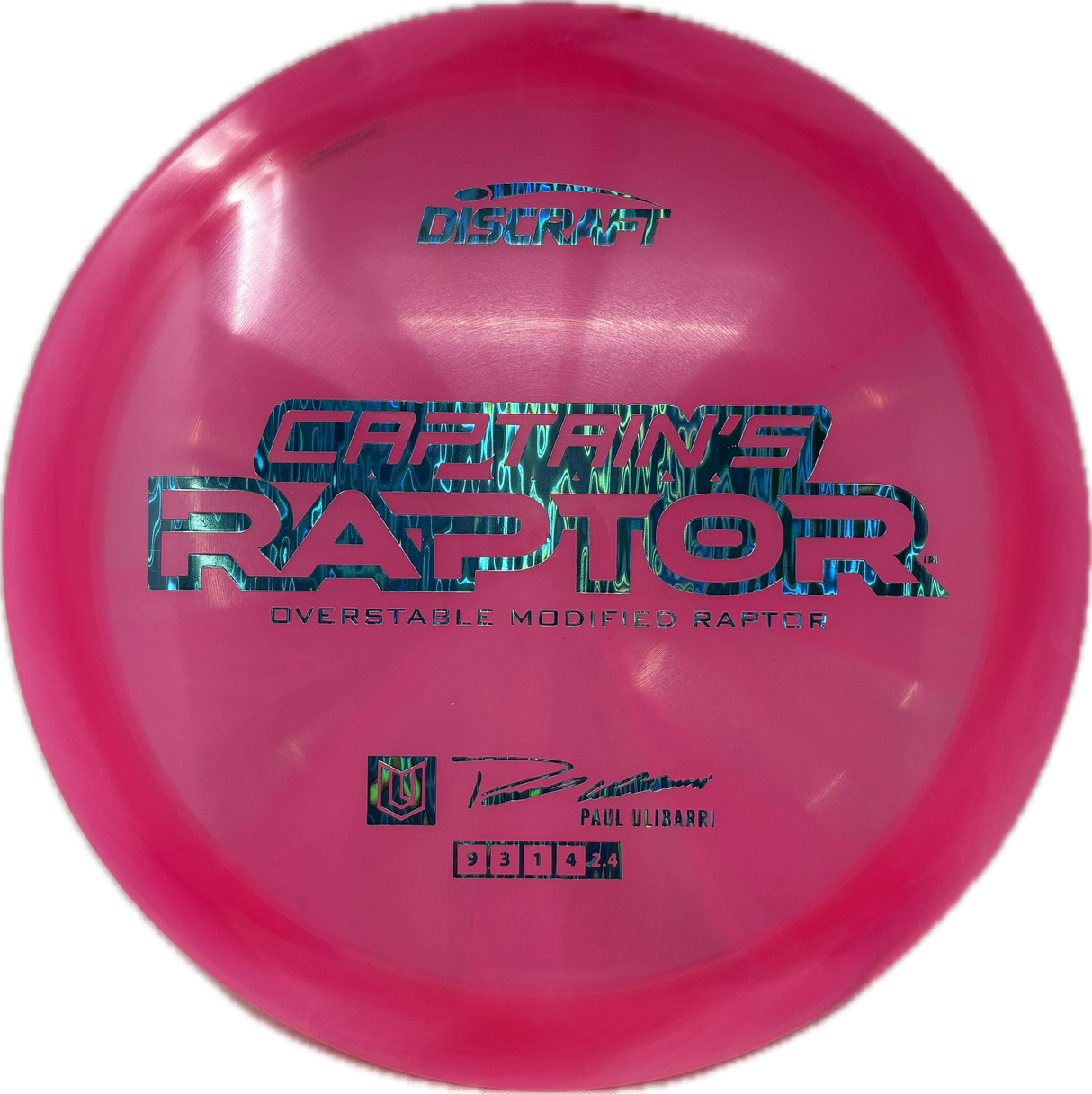 Captain's Raptor (B)-Discraft-Foundation Disc Golf