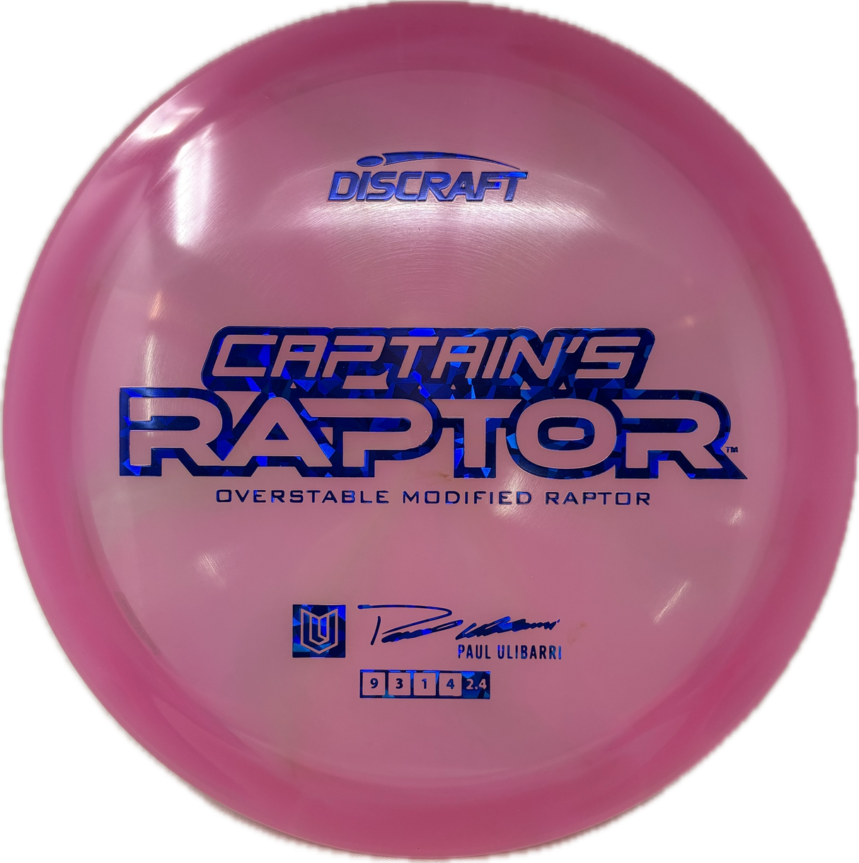 Captain's Raptor (B)-Discraft-Foundation Disc Golf