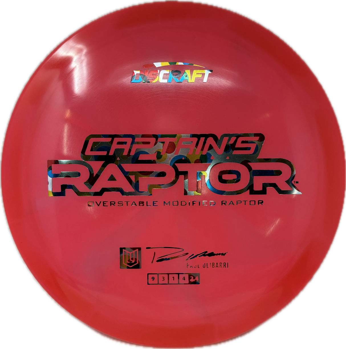 Captain's Raptor (B)-Discraft-Foundation Disc Golf
