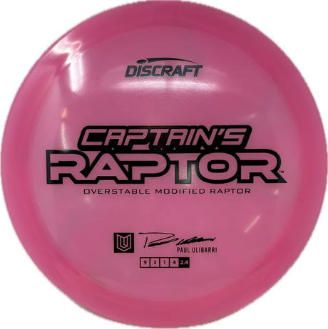 Captain's Raptor (B)-Discraft-Foundation Disc Golf