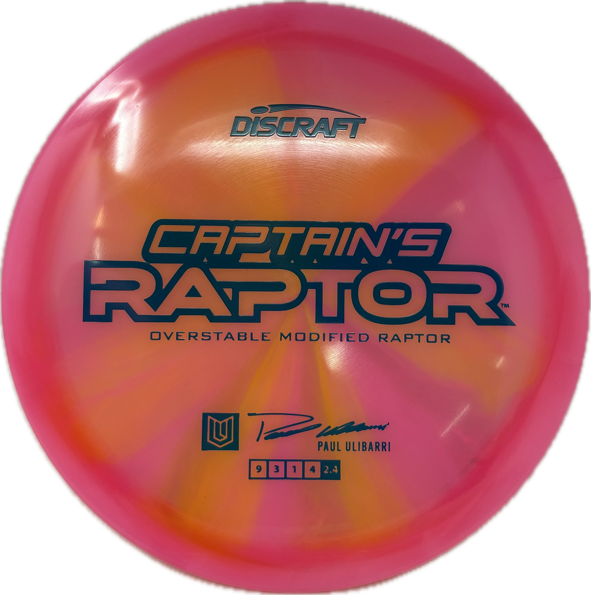 Captain's Raptor (B)-Discraft-Foundation Disc Golf