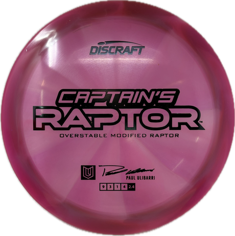 Captain's Raptor (B)-Discraft-Foundation Disc Golf