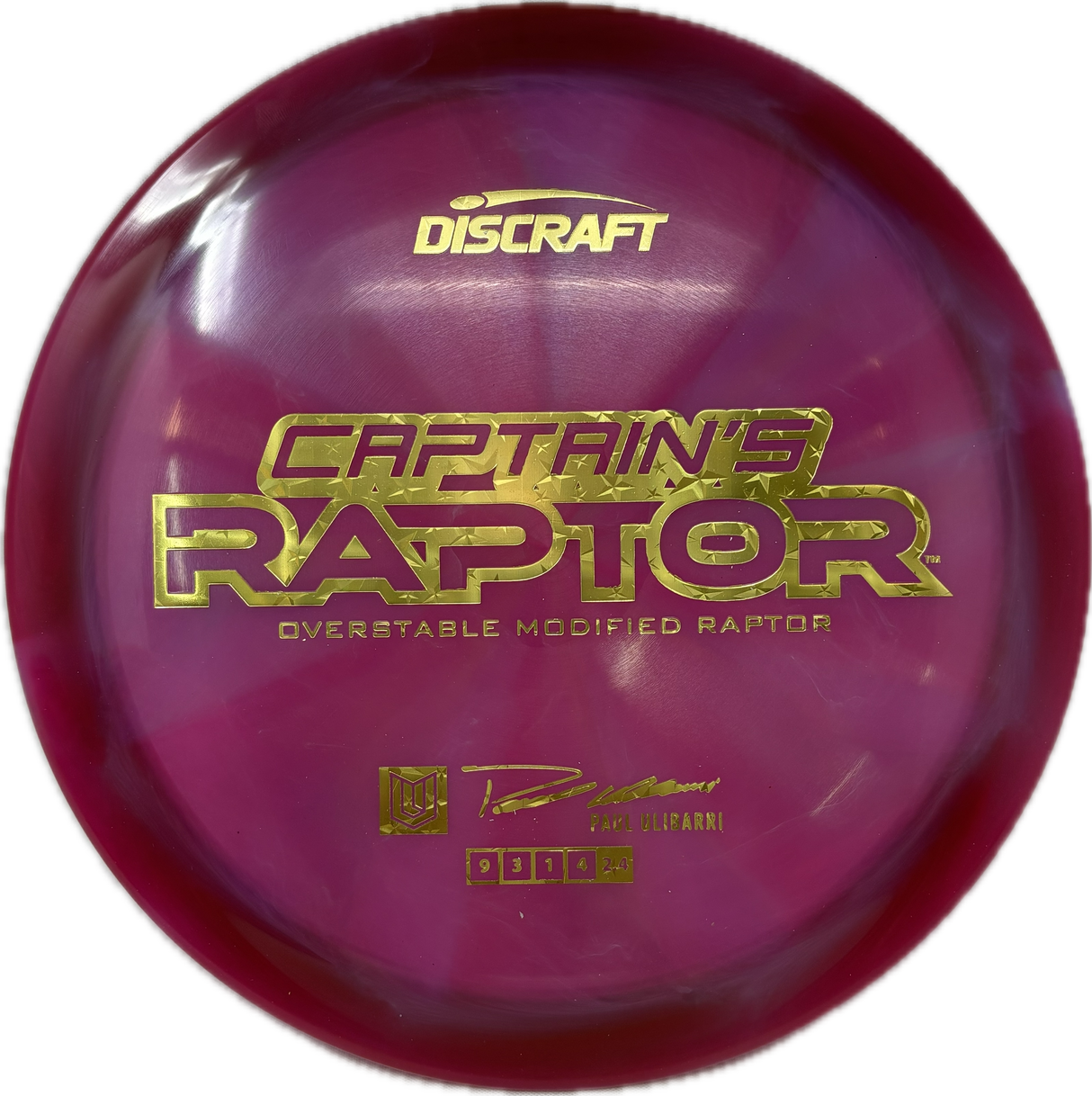Captain's Raptor (B)-Discraft-Foundation Disc Golf