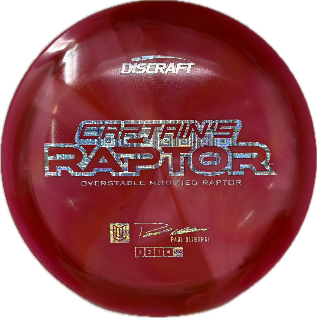 Captain's Raptor (B)-Discraft-Foundation Disc Golf