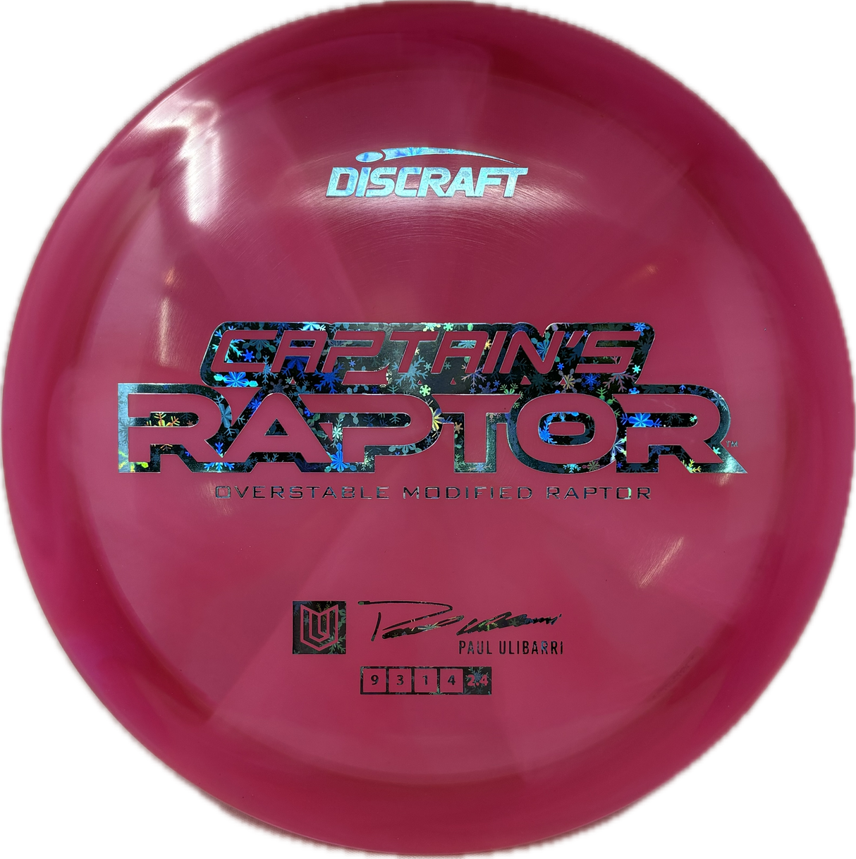 Captain's Raptor (B)-Discraft-Foundation Disc Golf