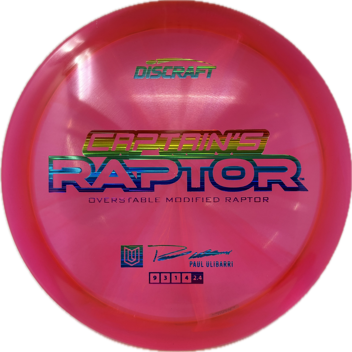 Captain's Raptor (B)-Discraft-Foundation Disc Golf