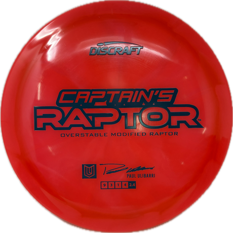 Captain's Raptor (B)-Discraft-Foundation Disc Golf