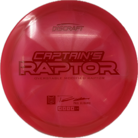 Captain's Raptor (B)-Discraft-Foundation Disc Golf