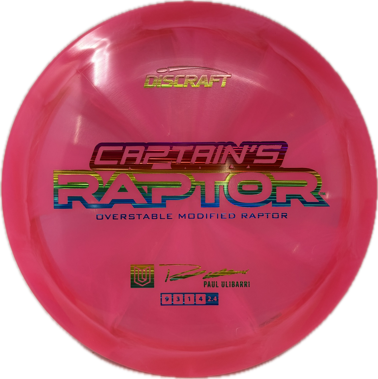 Captain's Raptor (B)-Discraft-Foundation Disc Golf