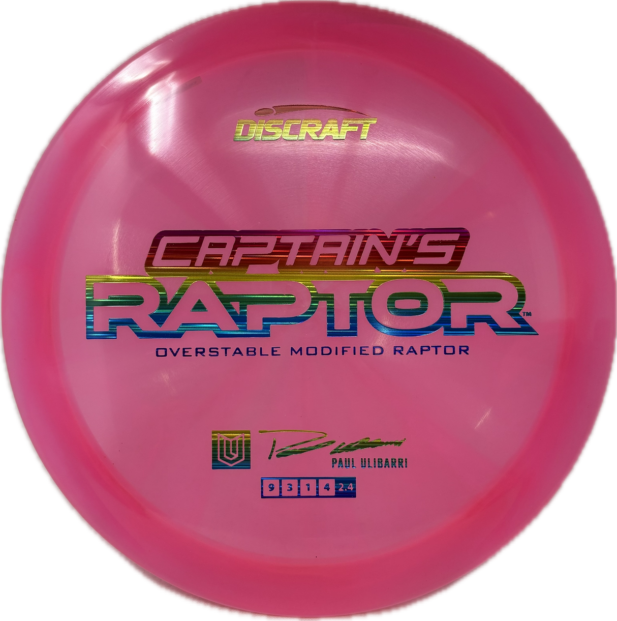 Captain's Raptor (B)-Discraft-Foundation Disc Golf