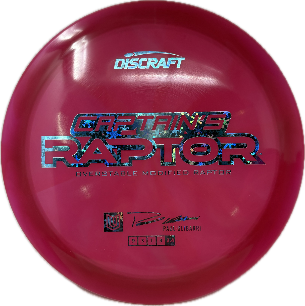 Captain's Raptor (B)-Discraft-Foundation Disc Golf