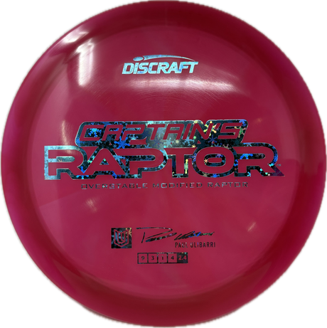 Captain's Raptor (B)-Discraft-Foundation Disc Golf