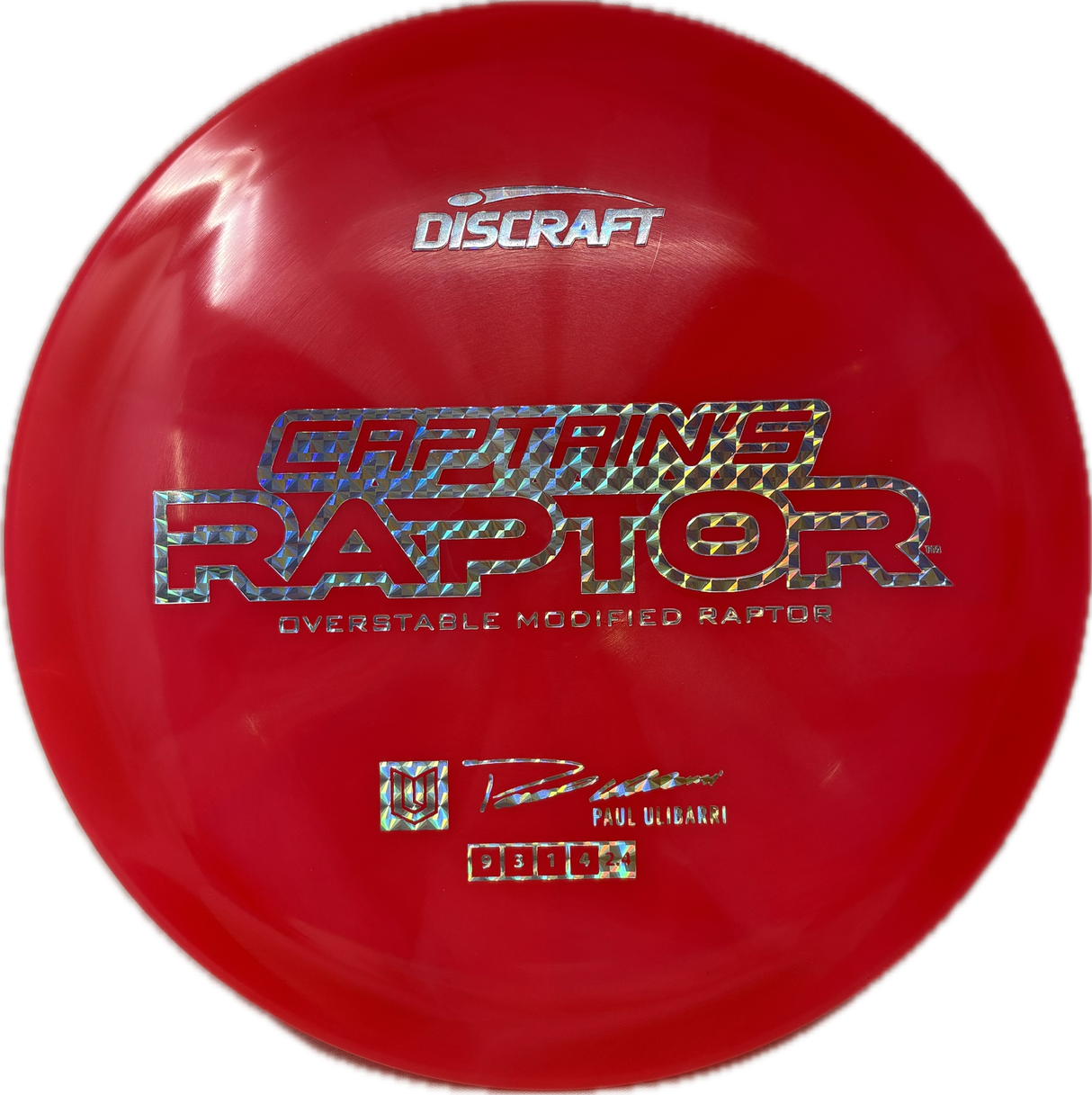 Captain's Raptor (B)-Discraft-Foundation Disc Golf