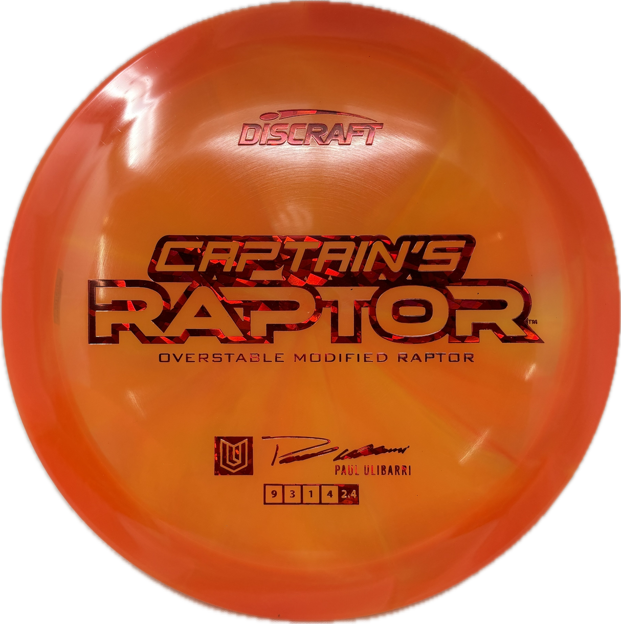 Captain's Raptor (B)-Discraft-Foundation Disc Golf