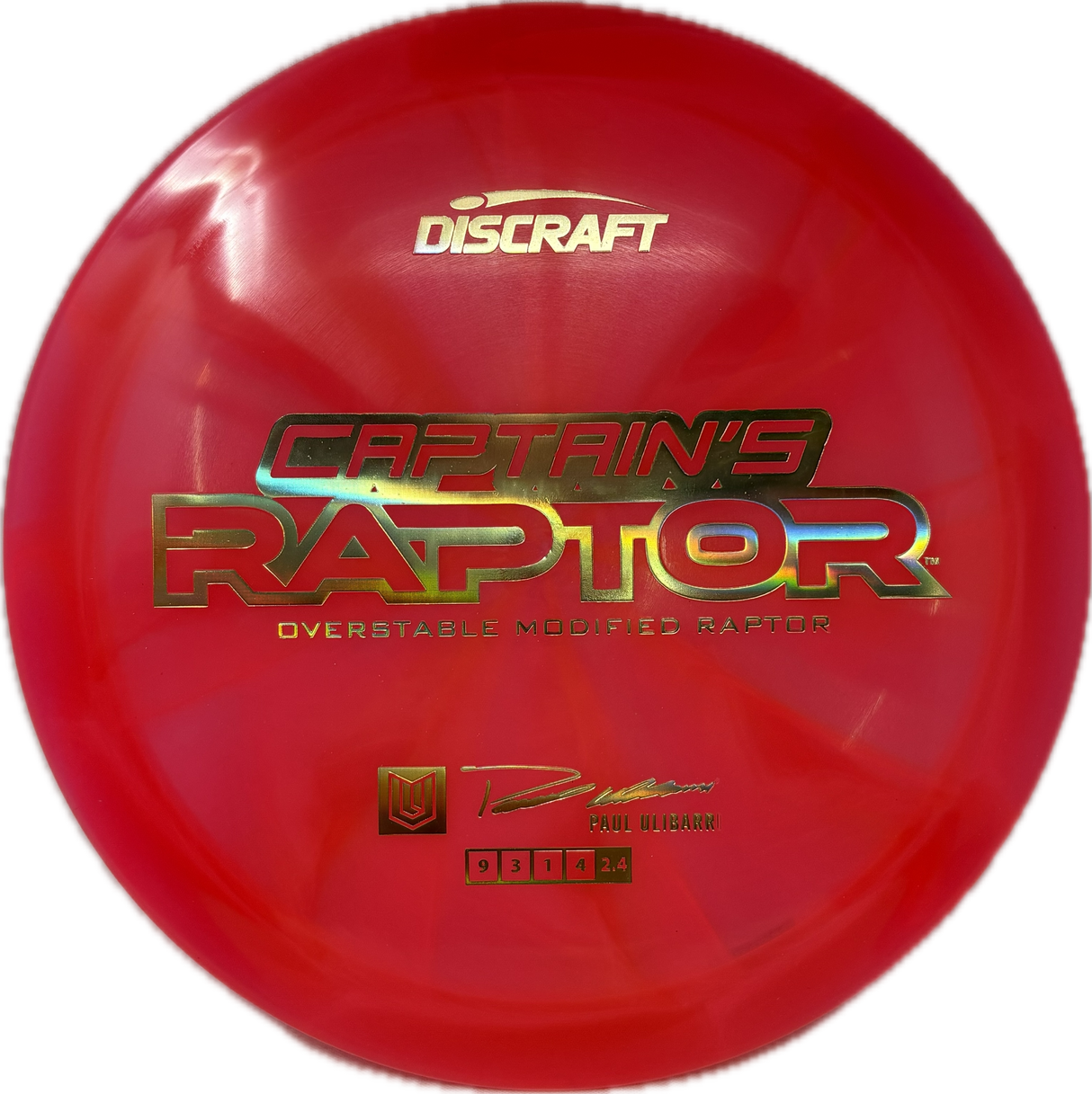 Captain's Raptor (B)-Discraft-Foundation Disc Golf