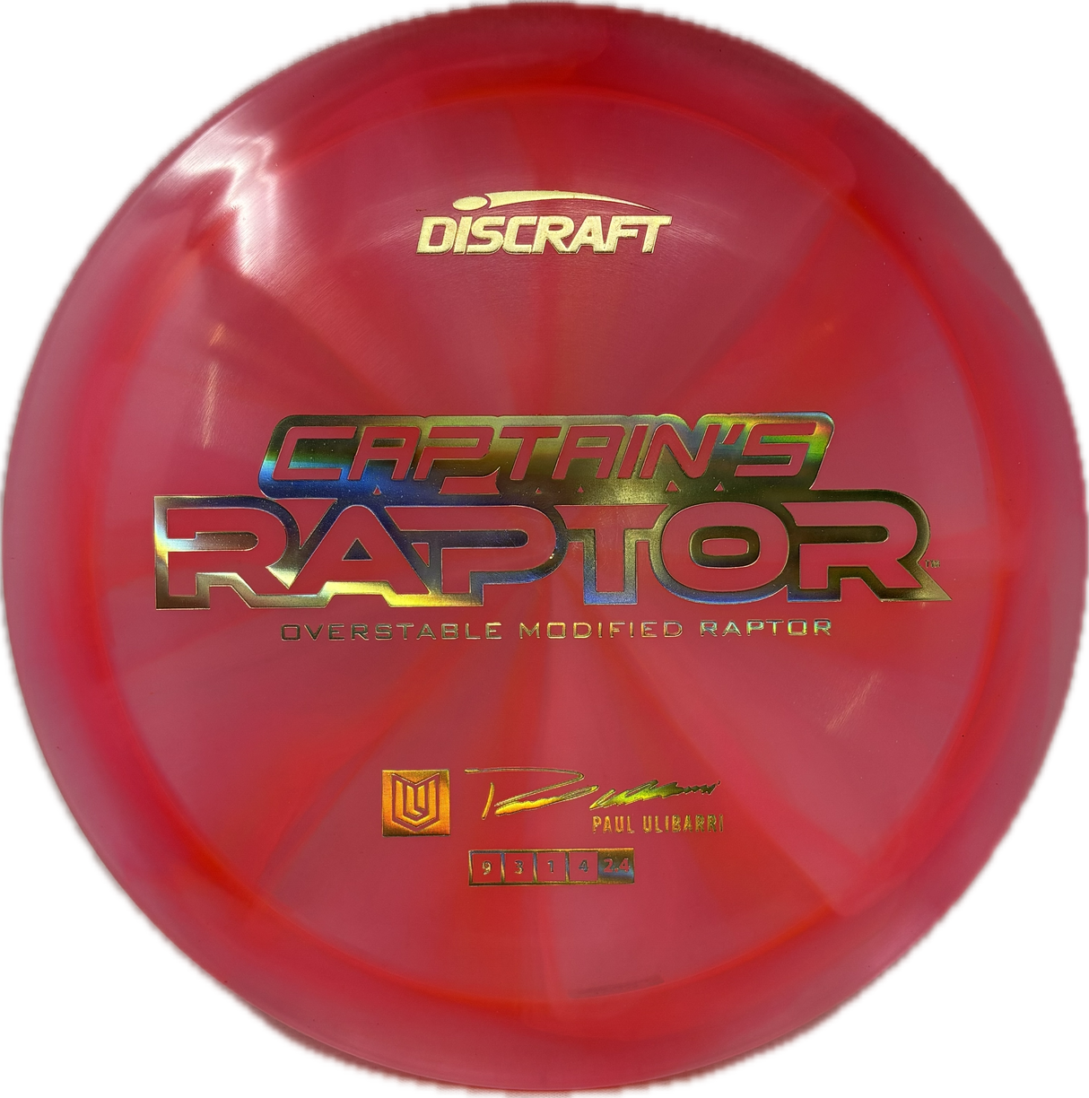 Captain's Raptor (B)-Discraft-Foundation Disc Golf