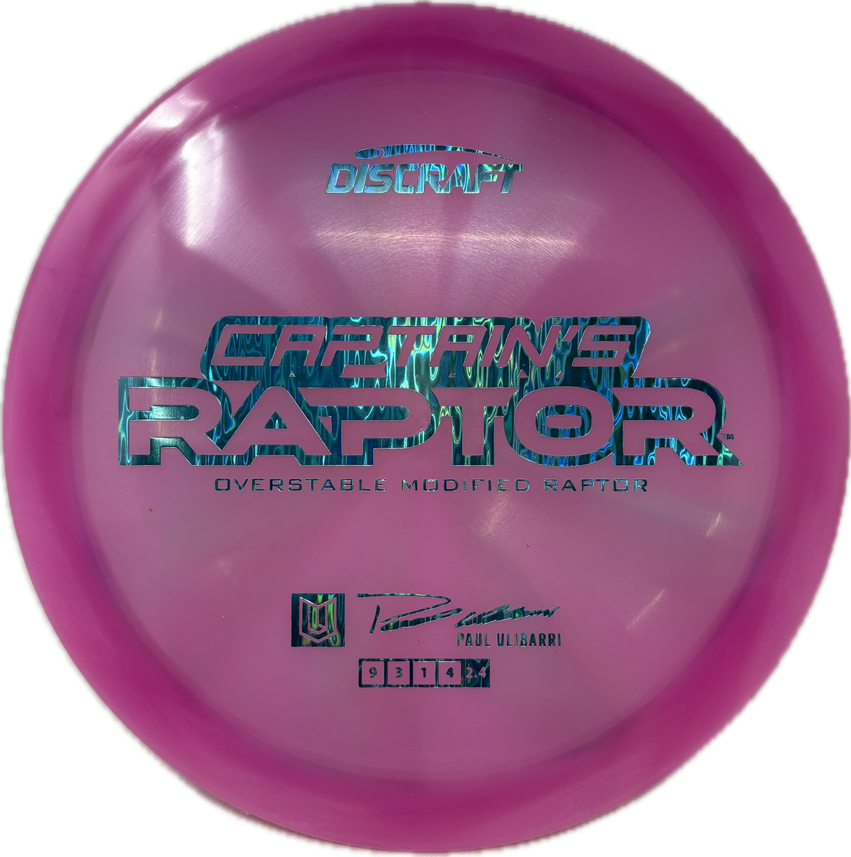 Captain's Raptor (B)-Discraft-Foundation Disc Golf