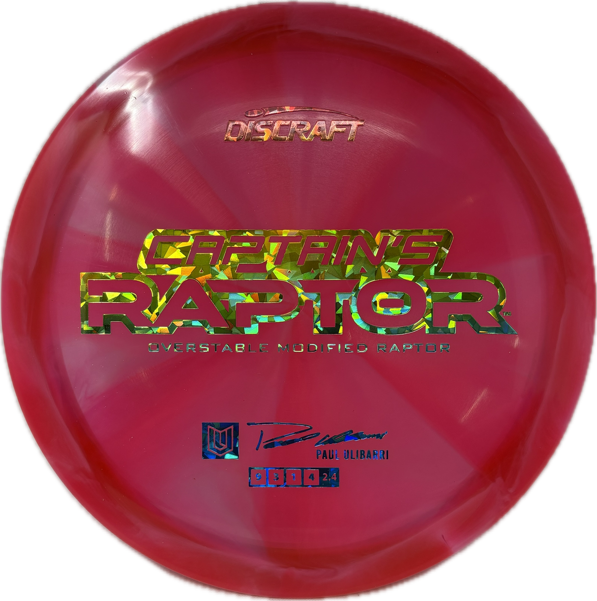 Captain's Raptor (B)-Discraft-Foundation Disc Golf