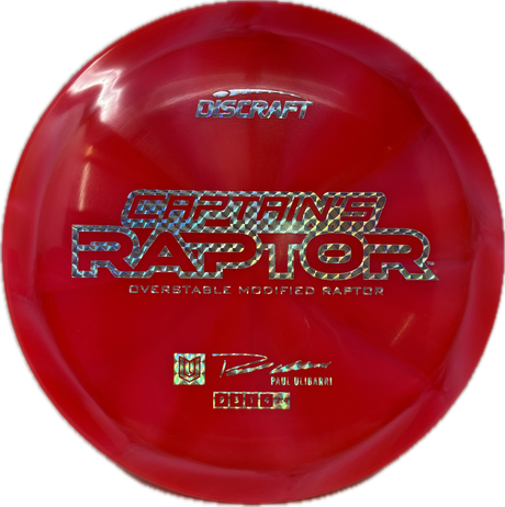 Captain's Raptor (B)-Discraft-Foundation Disc Golf