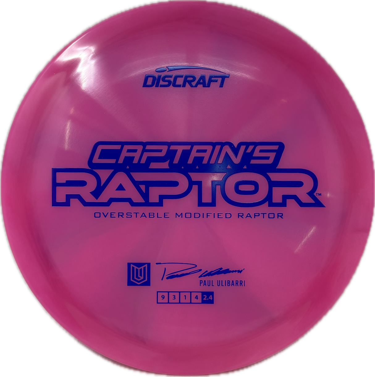 Captain's Raptor (B)-Discraft-Foundation Disc Golf