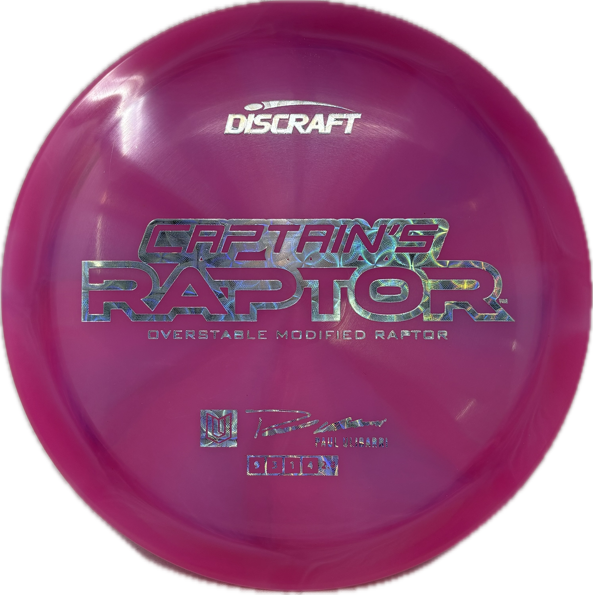Captain's Raptor (B)-Discraft-Foundation Disc Golf