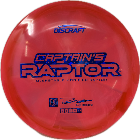 Captain's Raptor (B)-Discraft-Foundation Disc Golf