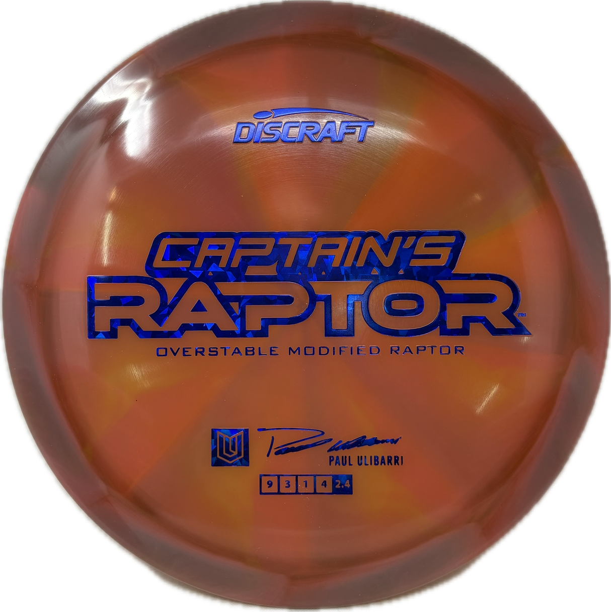 Captain's Raptor (B)-Discraft-Foundation Disc Golf