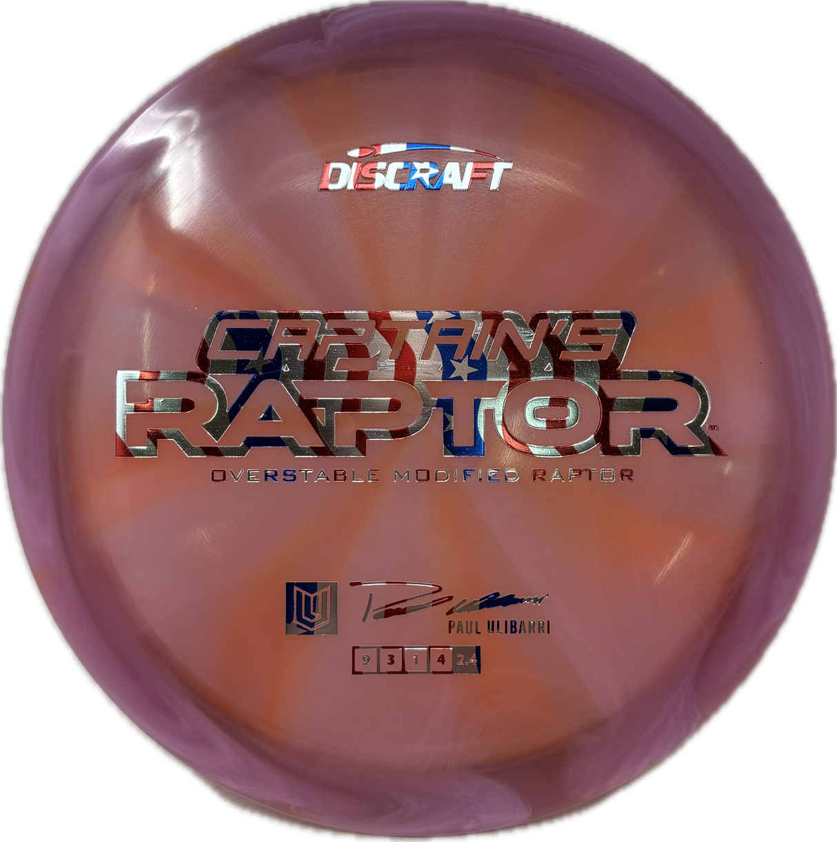 Captain's Raptor (B)-Discraft-Foundation Disc Golf