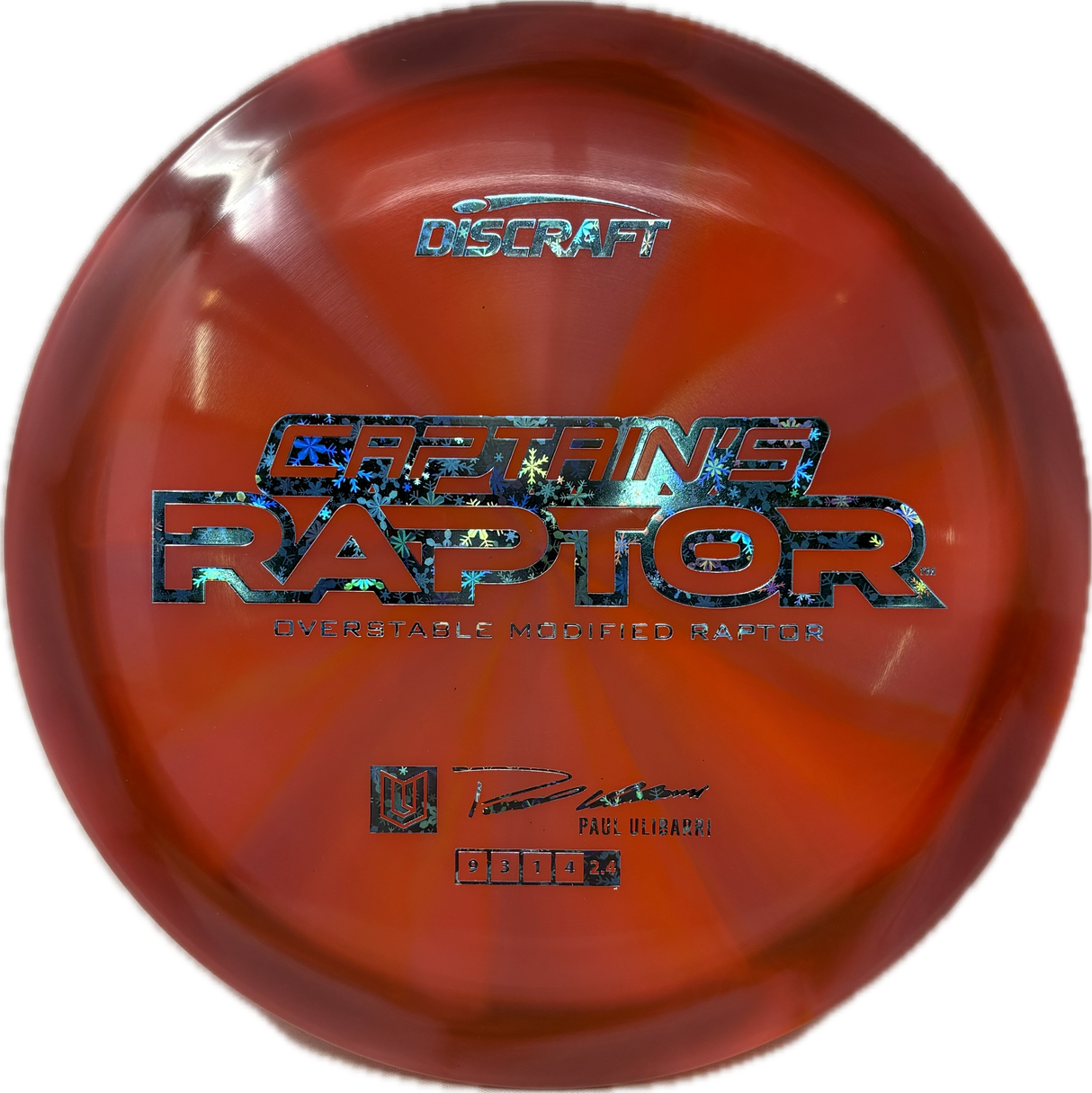 Captain's Raptor (B)-Discraft-Foundation Disc Golf