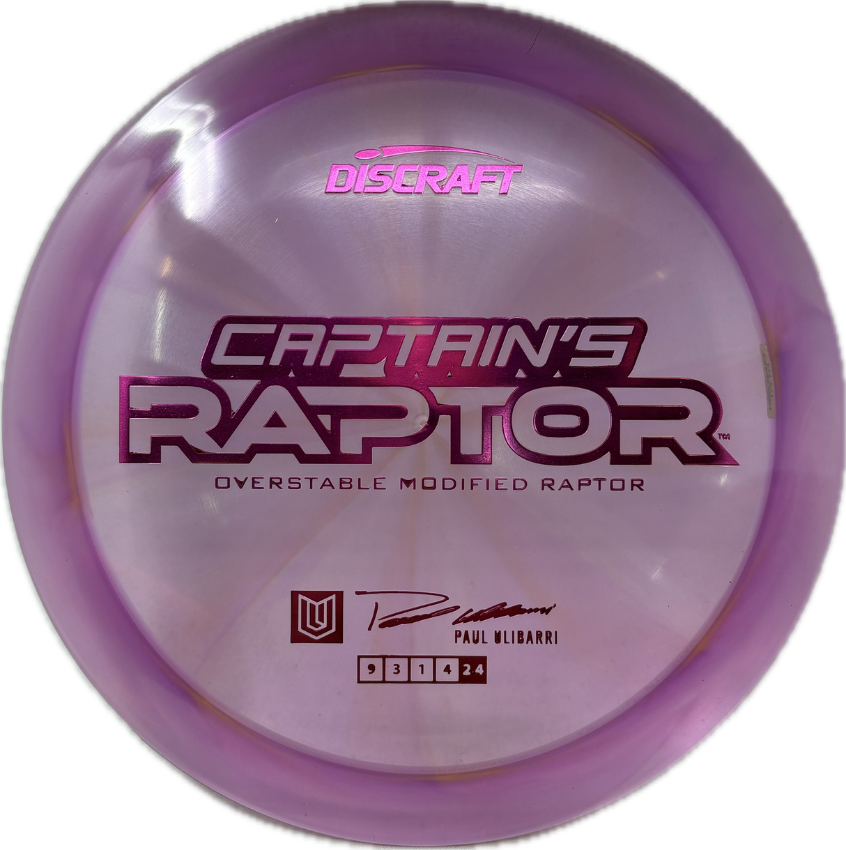 Captain's Raptor (B)-Discraft-Foundation Disc Golf