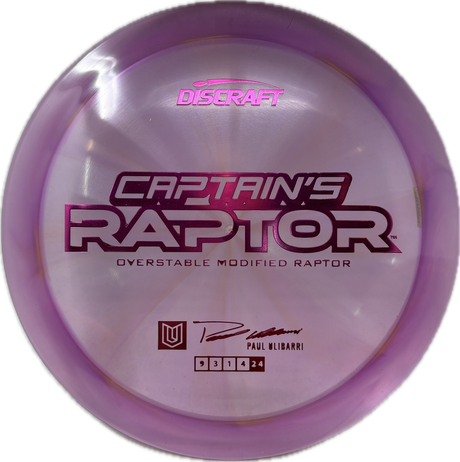 Captain's Raptor (B)-Discraft-Foundation Disc Golf