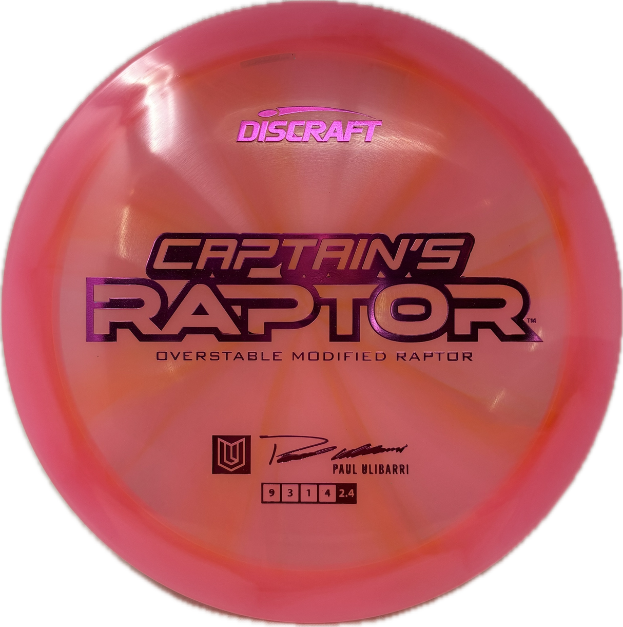 Captain's Raptor (B)-Discraft-Foundation Disc Golf