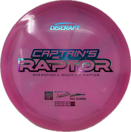 Captain's Raptor (B)-Discraft-Foundation Disc Golf