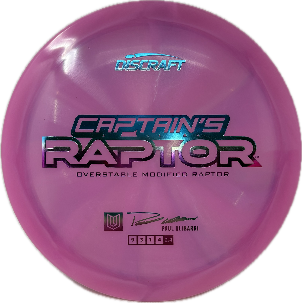 Captain's Raptor (B)-Discraft-Foundation Disc Golf