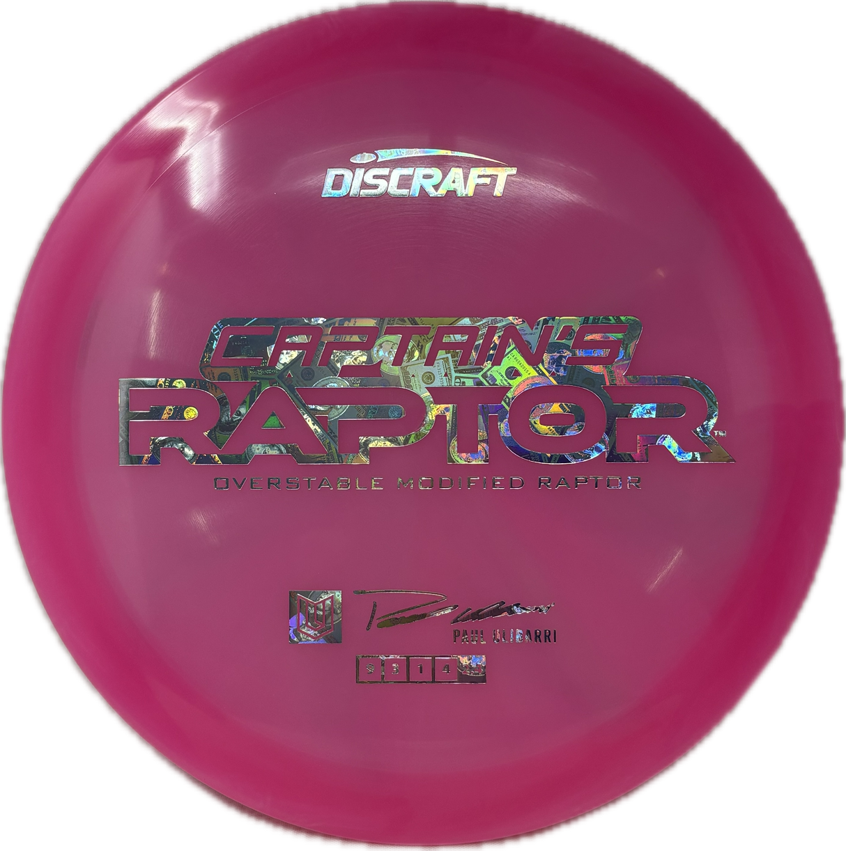 Captain's Raptor (B)-Discraft-Foundation Disc Golf