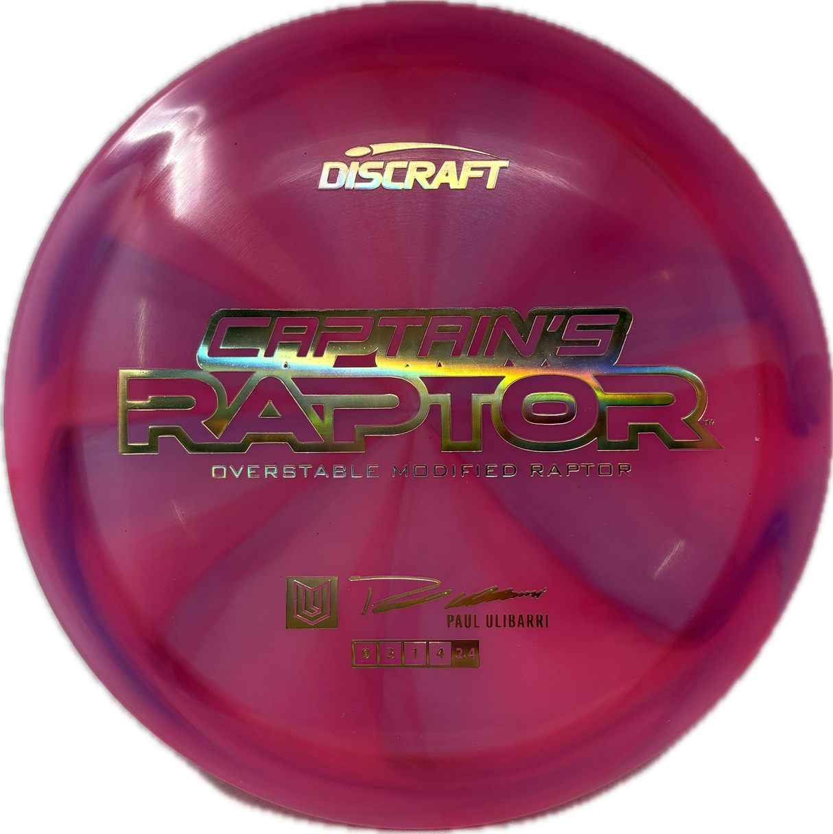 Captain's Raptor (B)-Discraft-Foundation Disc Golf