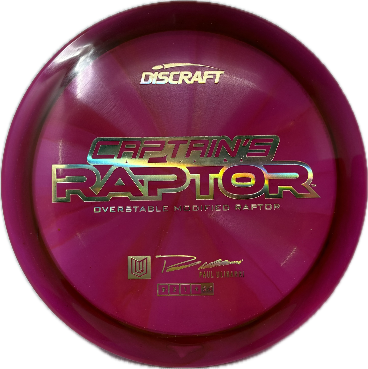Captain's Raptor (B)-Discraft-Foundation Disc Golf