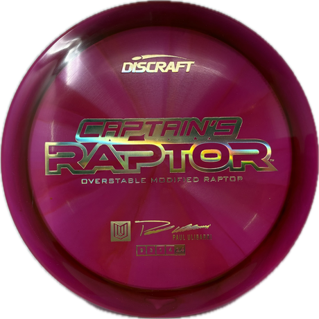 Captain's Raptor (B)-Discraft-Foundation Disc Golf