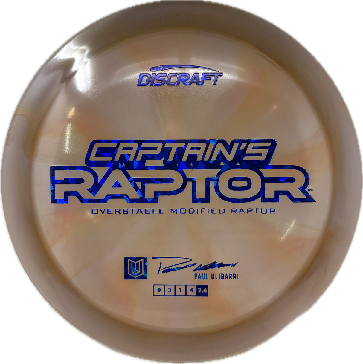 Captain's Raptor (B)-Discraft-Foundation Disc Golf