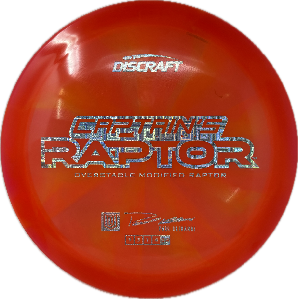 Captain's Raptor (B)-Discraft-Foundation Disc Golf