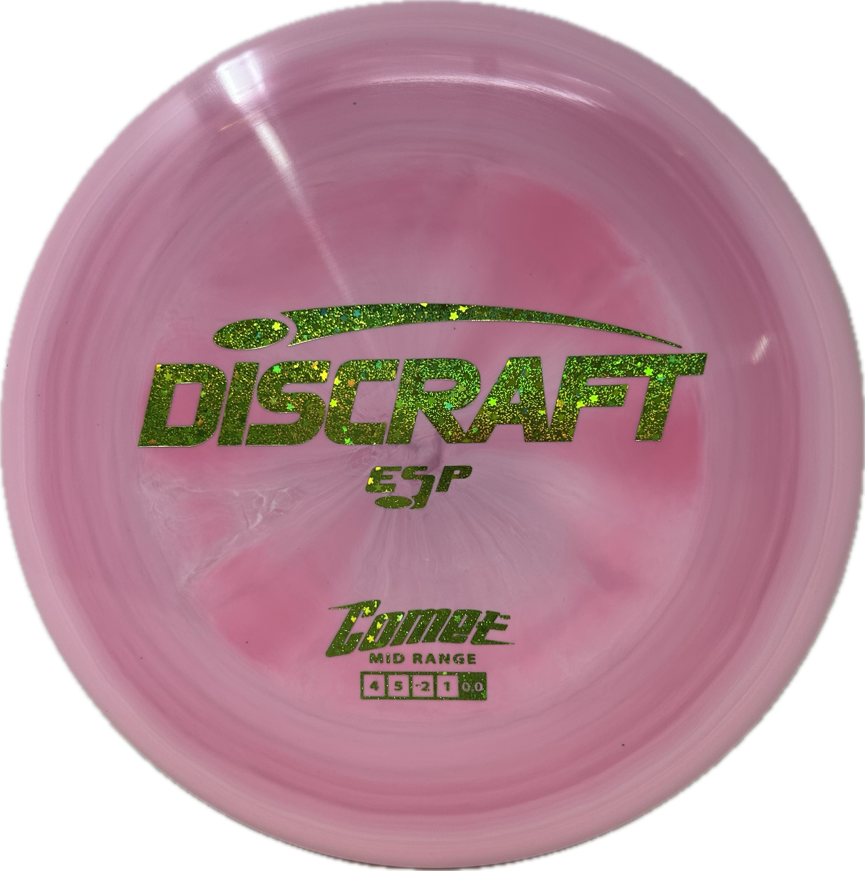 ★87MM★ Mmlg SPACECRAFT HFT PINK Discraft Comet | Straight Mid Range with Glide – Foundation